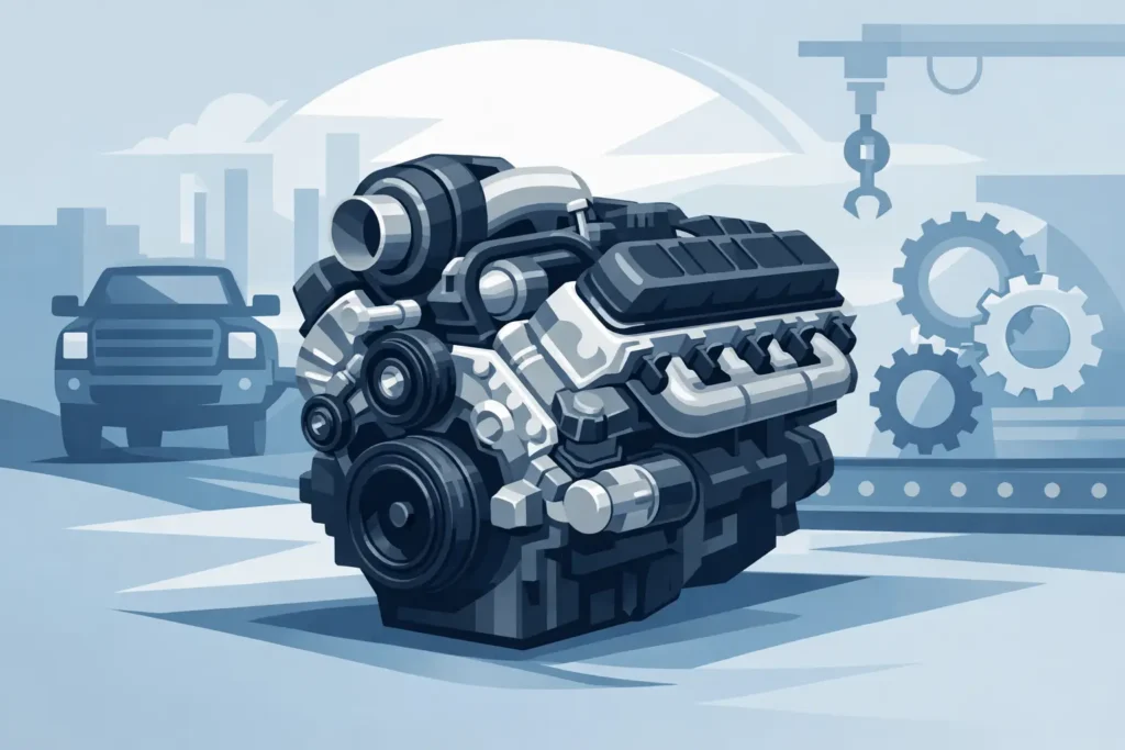 Ford 7.3 Powerstroke Remanufactured Engine