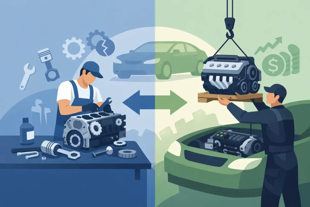Engine Rebuild or Replacement: Which Pays Off?
