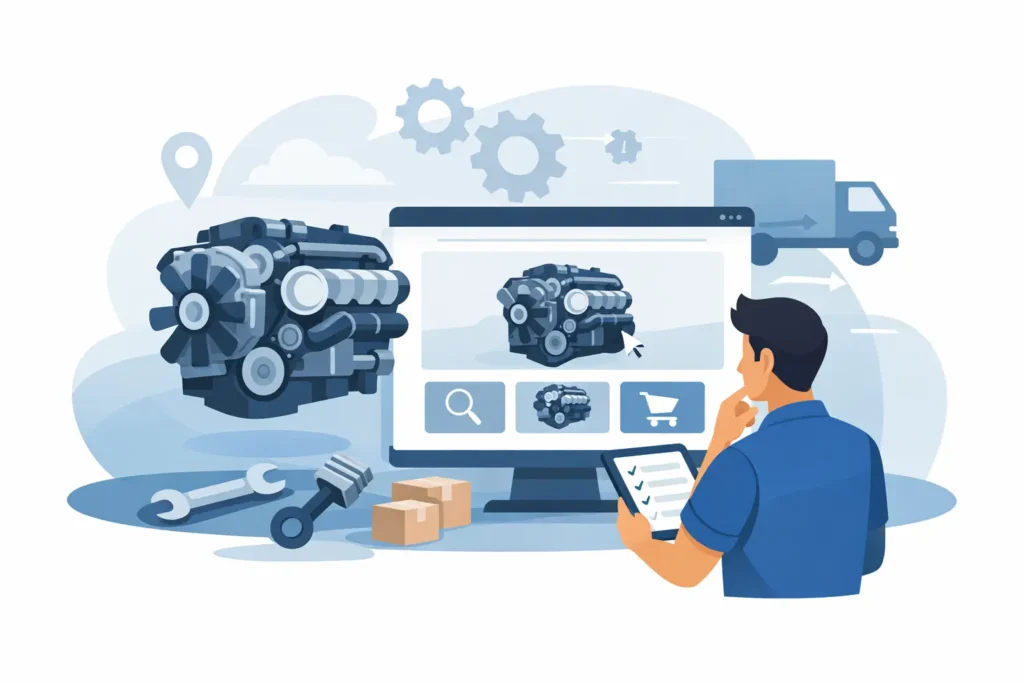 How to Order a Replacement Engine Without Errors