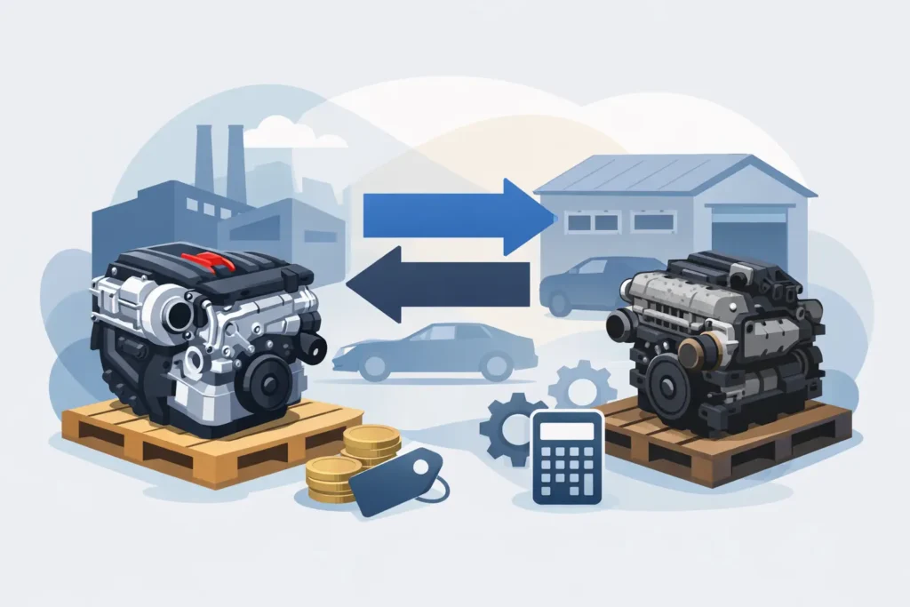 Nissan Engine Core Exchange Pricing Explained