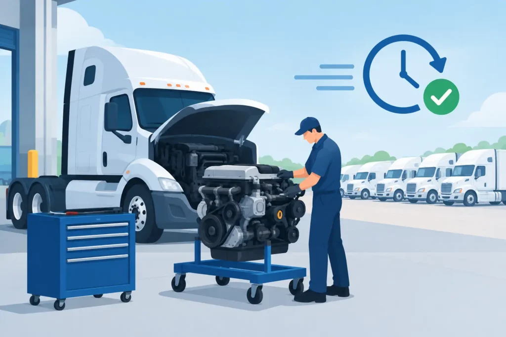 Fleet Engine Replacement Guide for Less Downtime